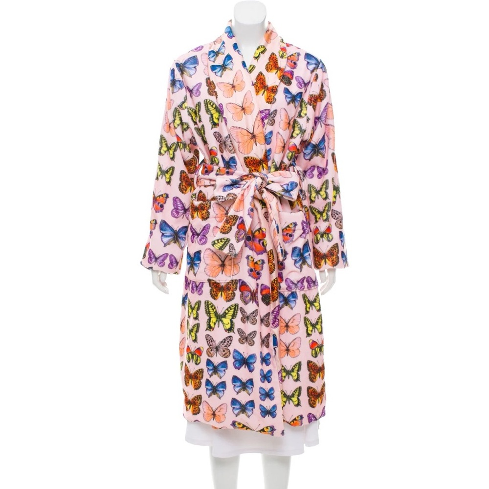Versace Butterfly SS'95 Print Bathrobe